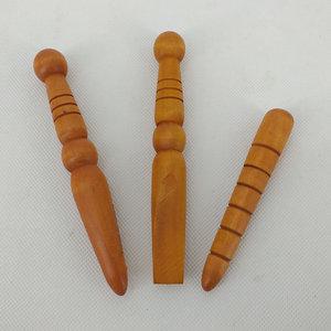 삼손 나무 지압기 3P세트/손발지압봉/효도상품/안마봉/발관리/손운동/건강/지압/마