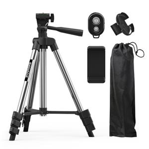 바나다 스마트폰 카메라 4단 삼각대 5종 세트 실버 BND-TP4001