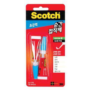 3M 강력 본드 순간 접착제 초강력 젤형 AD122-2