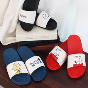 스누피 캐릭터 슬리퍼 사무실 학생 실내화 5size