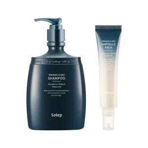 [단독구성] 솔랩 베스트 기획 2종 샴푸 두피앰플팩 SET (샴푸 300ml+앰플팩 40ml)