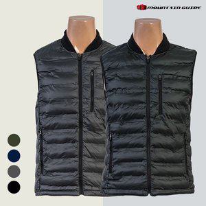 [마운틴가이드]겨울 등산복 베스트 남성 경량 패딩조끼 CBM-V214-002