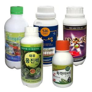 소나무 관리 세트5종(상담내용- 수목 나무 소나무재선충 응애 진딧물 깍지벌레 탄저병 곰팡이병 세균성병 잎마름병 나무주사 비료 벌레 퇴치 약)과