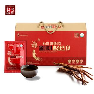 한국삼 6년근 고려홍삼정 올데이 홍삼진 50ml x 30포