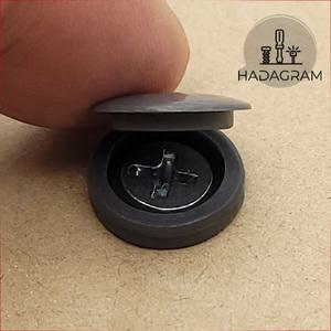 나사 커버 마감캡 접이형13mm 플라스틱 마감재 마개 캡 피스캡 볼트 마감 가림 보호 카바 덮개 다보 뚜껑