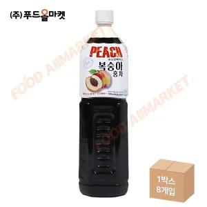 유나인베이스 복숭아홍차 1.5L