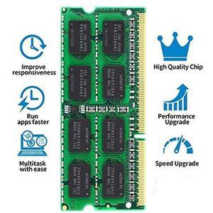 부품 DDR3L 2GB 4GB 8GB DDR3 노트북 메모리 1066 1333 1600MHz PC3 12800S 204 핀 1.35V 1.5V 비 ECC SO-D
