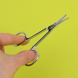 끝이 둥근 코털가위 안전 콧털정리기 다듬기