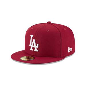 [해외] 829892 뉴에라 모자 MLB [LA 다저스] Cardinal Basic 59FIFTY Hat