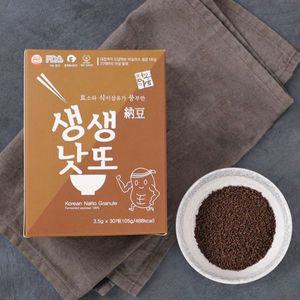 [NS홈쇼핑][청보마을] 생생낫또(쥐눈이콩) 3.5g 30포 x 2박스 (총60포)[30061314]