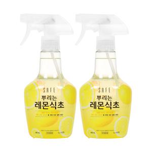 세이프 뿌리는 레몬식초 400ml, 2개