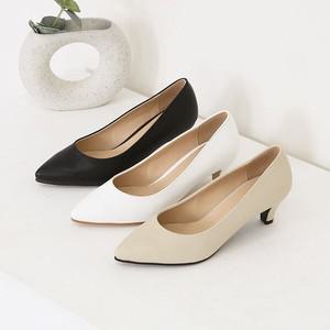 [하프클럽/]빅사이즈 펌프스 미들힐 구두 (5cm) 모스트5