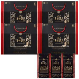 종근당건강 6년근 홍삼골드70ml 30포x4박스c