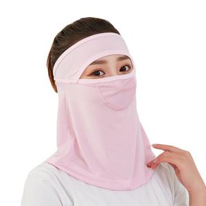 안면 쿨마스크/여름 쿨링 자외선차단 마스크/골프 자전거 등산 낚시 스포츠 얼굴 햇빛 가리개/안면 모자