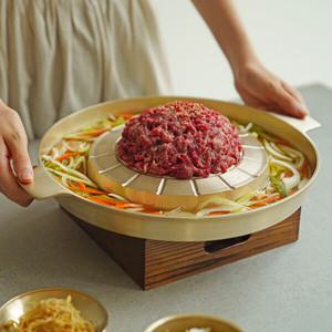 놋담 방짜유기 불고기판 특대