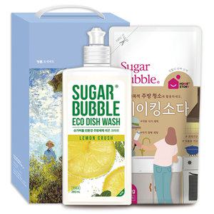 슈가버블 주방세제 선물세트 42호 (주방세제 + 베이킹소다)