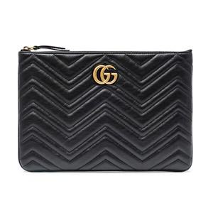 [GUCCI]  GG 마몬트 마틀라세 파우치 525541-0OLET-1000