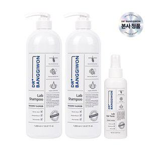 [닥터방기원] 랩 탈모샴푸 1000ml X 2개+헤어토닉150ml