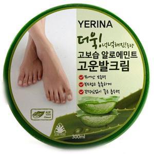 [OFK4Q11R]발관리 풋케어 고보습 알로에민트 크림 300ml
