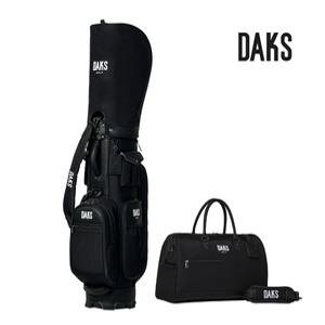 닥스골프 남자 경량 골프백세트 DKCB-032M / DKBB-032M 블랙 캐디백+보스턴백