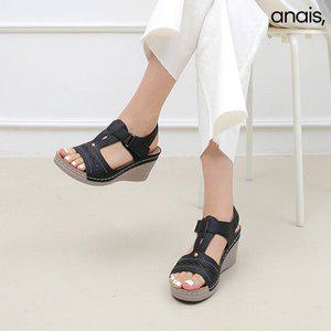 [아나이스] T-스트랩 통굽 샌들 6.5cm_24SS155 [무료배송]
