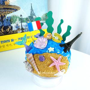 맘아트 DIY 인어공주 오르골 만들기 키트