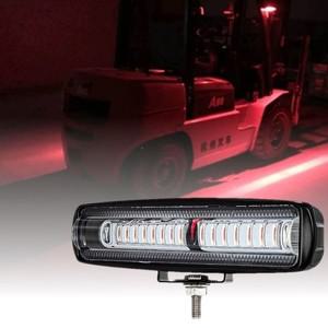10V-80V 30와트 15LED 레드라인 지게차 와이드 차폭등 10V-80V 30와트 15LED 지게차 와이드