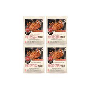 쿡반 베이컨김치볶음밥 (2인분) 400g x4 /즉석요리/간편요리/자취