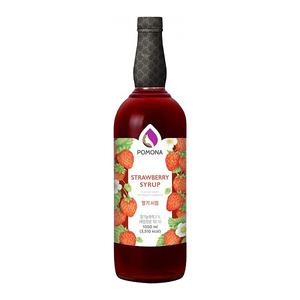 포모나 딸기시럽 1000ml