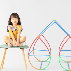 빨대블럭 500 KC인증 아기 유아 놀이 장난감 소프트
