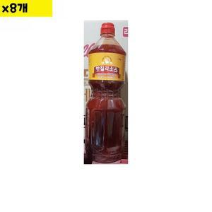 [XBIG8N6K_47]식자재 식재료 도매 칠리소스 핫 레벤 2Kg x8개