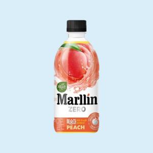 자연은 더말린 제로 복숭아 500ml 20개