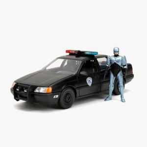 [제이큐]헐리웃 다이캐스팅/완성품 라이드 로보캅 Ford Taurus 와 RoboCop 1/24 1986