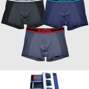 (95 유색3매입) (블루핀) 우수한 신축성 편안한 착용감의 아웃밴드 남성 드로즈 3매입/남자/사각/팬티/속옷