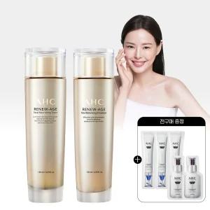AHC 리뉴에이지 기초 토너 + 로션 2종세트 (교차선택 가능) +(GIFT) 샤쉐5매