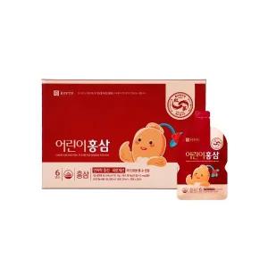 종근당건강 어린이홍삼 20ml 30포 농축액 키즈 홍삼