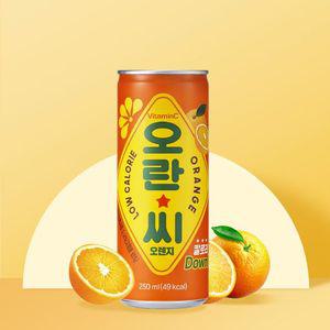 오란씨 캔 250ml 30입 오렌지