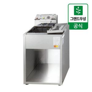 그랜드우성 업소용 전기 튀김기 WS-EFS10S 스텐 1구