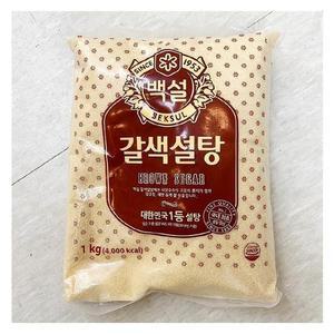 백설 갈색설탕 1kg x 2개 e32252