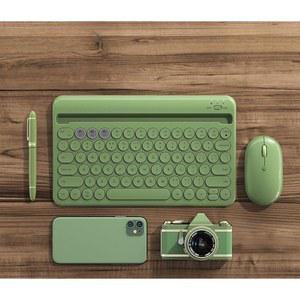 룰라바나 WD3022207 블루투스 키보드 예쁜 무선 저소음 RGB 경량 화이트키보드 Apple