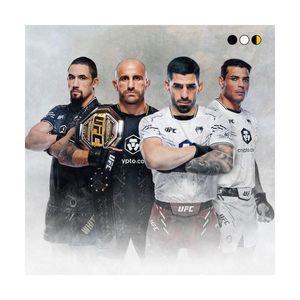 UFC 베넘 어쎈틱 파이트 나이트 2.0 워크아웃 드라이테크 반팔티셔츠 247086