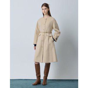 [CC콜렉트](대구신세계)[씨씨콜렉트] 칼라리스 벨티드 슬림 롱코트_C244MSG535