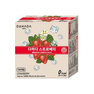 다하다 스트로베리 티백 1.2g 100개입 1개