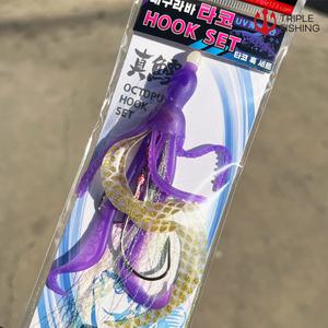 트리플 대구라바 바늘 대구채비 훅 세트