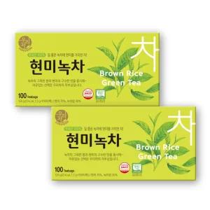 송원 우리차 현미녹차 100Tx2개