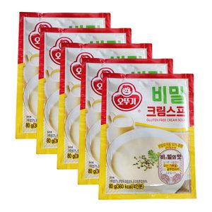 오뚜기 비밀 크림 스프 80g 5개