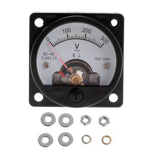 호환 M6CF SO-45 원형 아날로그 다이얼 AC 0-300V 데이터 센터용 패널 전압계