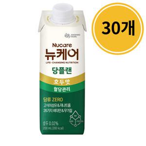 뉴케어 당플랜 당 제로 혈당관리 호두맛 200ml x 30개