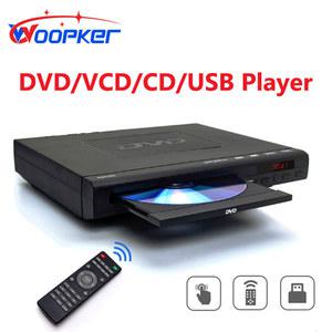 DVD 플레이어 블루레이 Woopker 225 PAL NTSC 다중 지역 디지털 TV 지원 CD VCD USB 원격 제어 포함