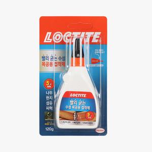 록타이트 빨리 굳는 수성 목공용접착제 401 우드글루 나무 한지 공예 본드 120g
